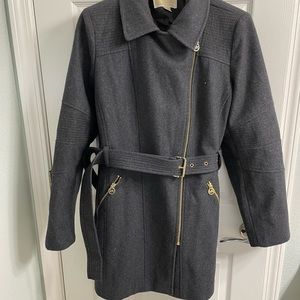 XL Michael Kors Gray Pea Coat
